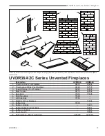 Предварительный просмотр 11 страницы Majestic fireplaces FireStage UVDR36C Homeowner'S Installation And Operating Manual