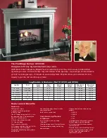 Preview for 2 page of Majestic fireplaces FireStage UVHK23RP Brochure & Specs