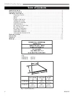 Предварительный просмотр 2 страницы Majestic fireplaces FireStage UVSRC36A Homeowner'S Installation And Operating Manual