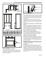 Предварительный просмотр 6 страницы Majestic fireplaces FireStage UVSRC36A Homeowner'S Installation And Operating Manual