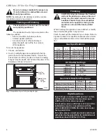 Предварительный просмотр 6 страницы Majestic fireplaces GBR36 Series Homeowner'S Installation & Operating Manual