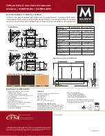 Предварительный просмотр 2 страницы Majestic fireplaces HiStyle DVBR36RN Specifications