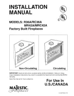 Majestic fireplaces MR42A Installation Manual preview