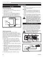 Предварительный просмотр 24 страницы Majestic fireplaces NV360 Series Homeowner'S Installation And Operating Manual