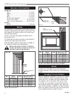 Предварительный просмотр 6 страницы Majestic fireplaces NVBC36EN Homeowner'S Installation And Operating Manual