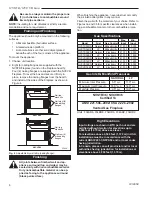 Preview for 6 page of Majestic fireplaces NVCVR36 Installation And Operating Manual