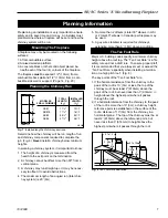 Preview for 7 page of Majestic fireplaces Sovereign SC36A Homeowner'S Installation And Operating Manual