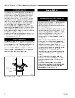 Preview for 8 page of Majestic fireplaces Sovereign SC36A Homeowner'S Installation And Operating Manual