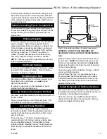 Preview for 13 page of Majestic fireplaces Sovereign SC36A Homeowner'S Installation And Operating Manual