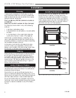 Предварительный просмотр 6 страницы Majestic fireplaces UVCVR36 Homeowner'S Installation And Operating Manual