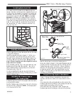 Preview for 11 page of Majestic fireplaces WMC36 WMC42 Operating Manual