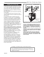 Preview for 17 page of Majestic fireplaces WMC36 WMC42 Operating Manual