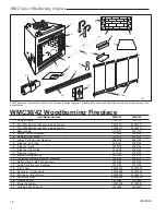 Preview for 18 page of Majestic fireplaces WMC36 WMC42 Operating Manual