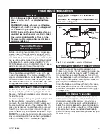 Preview for 7 page of Majestic fireplaces Woodland UVLC18RN Installation And Operating Instructions Manual