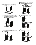 Предварительный просмотр 2 страницы Majestic Pet 62" Cat Tree Assembly Instructions