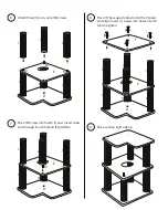 Предварительный просмотр 3 страницы Majestic Pet 80" Cat Tree Assembly Instructions Manual