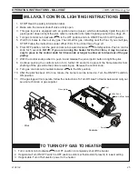 Preview for 25 page of Majestic 18NB Installation And Operating Instructions Manual