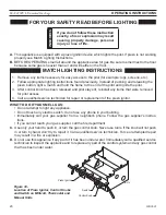 Preview for 20 page of Majestic 18VL Installation And Operating Instructions Manual