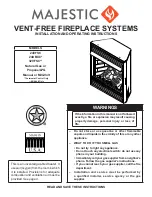 Предварительный просмотр 1 страницы Majestic 24DBXC Series Installation And Operating Instructions Manual