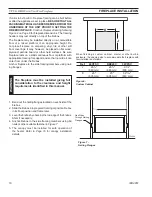 Предварительный просмотр 10 страницы Majestic 24VFSC Installation & Operating Instructions Manual