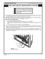 Предварительный просмотр 21 страницы Majestic 24VFSC Installation & Operating Instructions Manual