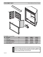 Предварительный просмотр 27 страницы Majestic 24VFSC Installation & Operating Instructions Manual