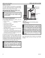 Предварительный просмотр 22 страницы Majestic 300DVBLN/PSC Installation And Operating Instructions Manual