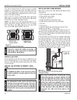 Предварительный просмотр 16 страницы Majestic 30ICFDVCNTSC Installation And Operating Instructions Manual