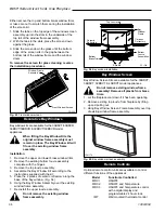 Предварительный просмотр 36 страницы Majestic 33BDVT Installation Instructions And Homeowner'S Manual