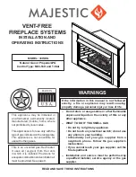 Preview for 1 page of Majestic 33ISDG Installation And Operating Instructions Manual