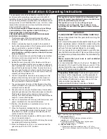 Preview for 2 page of Majestic 360DVS3 Homeowner'S Installation And Operating Manual