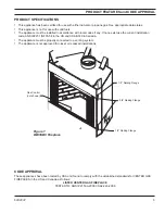 Предварительный просмотр 5 страницы Majestic 400BBV Installation & Operating Instructions Manual