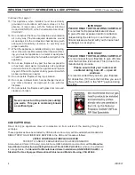 Preview for 4 page of Majestic 400DVBLN/PV7 Installation And Operating Instructions Manual