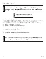 Preview for 12 page of Majestic 490IDVNV Installation And Operating Instructions Manual