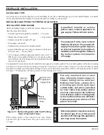 Предварительный просмотр 28 страницы Majestic 500DVH Series Installation And Operating Instructions Manual