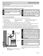 Предварительный просмотр 20 страницы Majestic 500DVKST Installation And Operating Instructions Manual