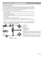 Предварительный просмотр 8 страницы Majestic 500DVM Installation & Operating Instructions Manual