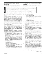 Предварительный просмотр 3 страницы Majestic B-Vent Series Installation & Operating Instructions Manual