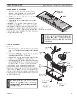 Предварительный просмотр 19 страницы Majestic B-Vent Series Installation & Operating Instructions Manual