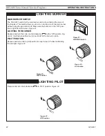 Предварительный просмотр 22 страницы Majestic B-Vent Series Installation & Operating Instructions Manual