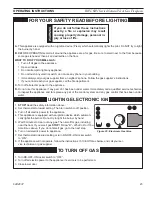 Предварительный просмотр 23 страницы Majestic B-Vent Series Installation & Operating Instructions Manual