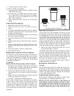 Предварительный просмотр 9 страницы Majestic BC36 Owner'S Manual