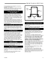 Предварительный просмотр 13 страницы Majestic BR36 Operating Manual