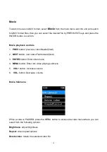 Preview for 19 page of Majestic BT 8057R MP4 User Manual