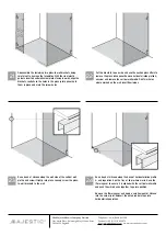 Предварительный просмотр 9 страницы Majestic Deauville Corner Enclosure Installation Manual