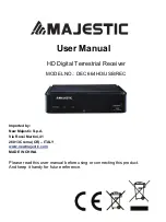 Предварительный просмотр 17 страницы Majestic DEC 664HD/USB/REC User Manual