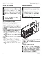 Preview for 12 page of Majestic DNE Operating Instructions Manual