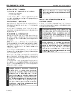 Preview for 13 page of Majestic DNE Operating Instructions Manual