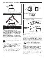 Предварительный просмотр 14 страницы Majestic DVBR36 Homeowner'S Installation And Operating Manual