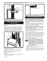 Предварительный просмотр 15 страницы Majestic DVBR36 Homeowner'S Installation And Operating Manual